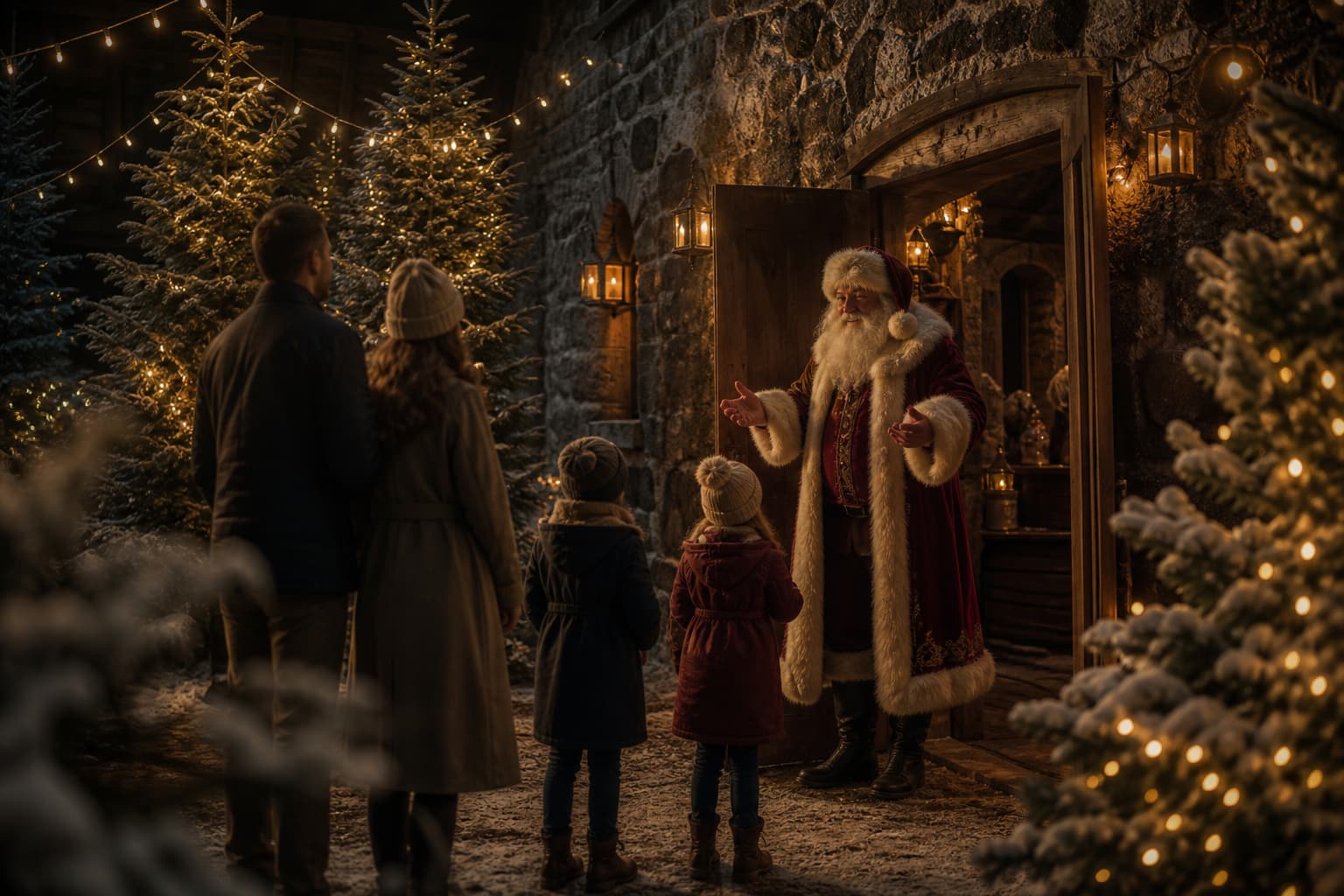 Santa Village Bree at The Grain Store